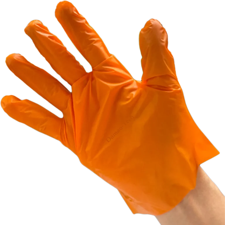 Orange TPU Gloves