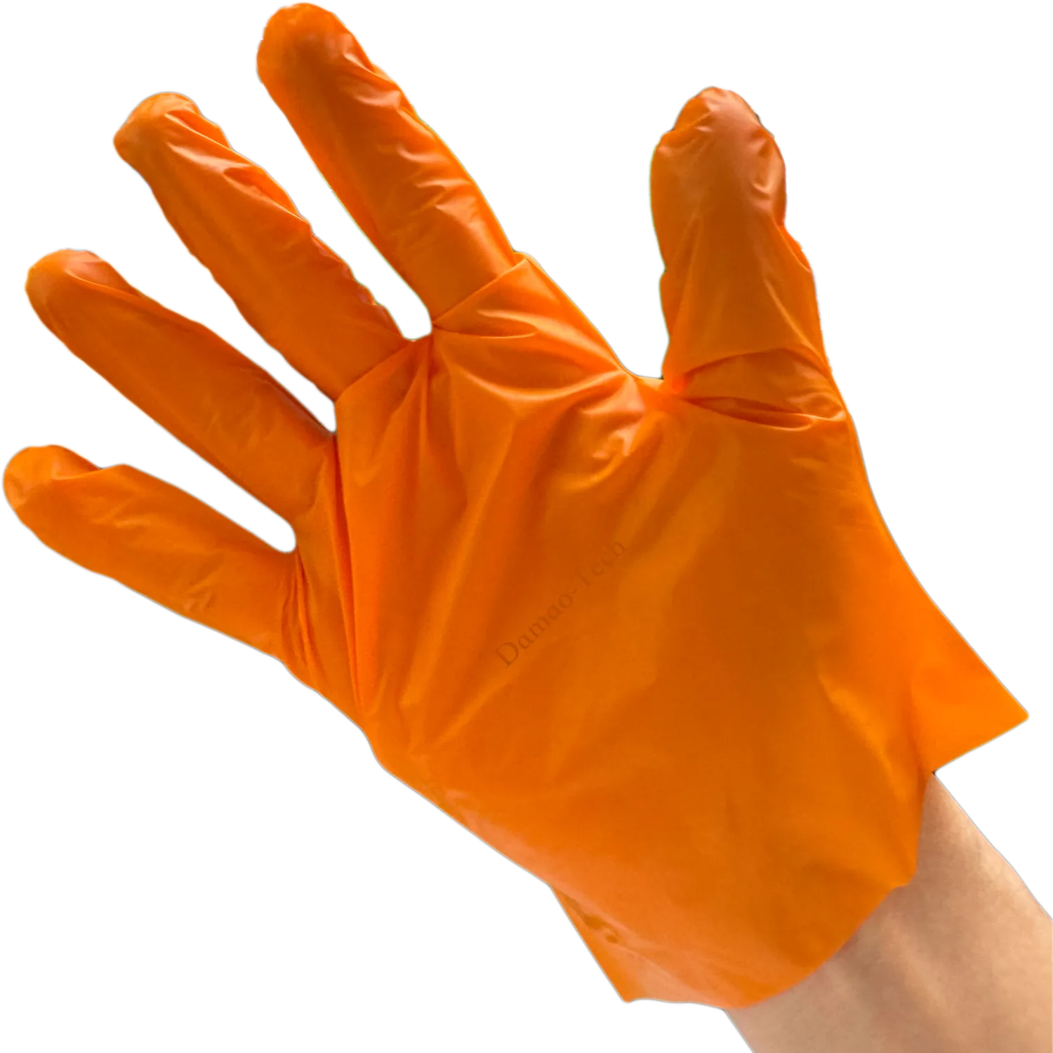 Orange TPU Gloves