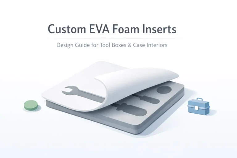 Insers de Foam EVA Personalizados: Guia de Design para Caixas e Interiores de Ferramentas